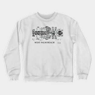 West Palm Beach Florida Crewneck Sweatshirt